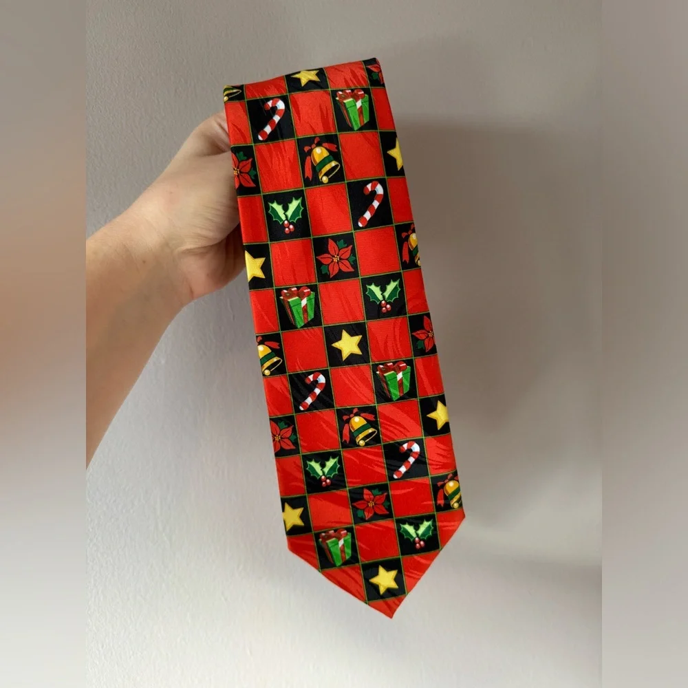 Keith Daniels Festive‎ Whimsical Holiday Men's Neck Tie